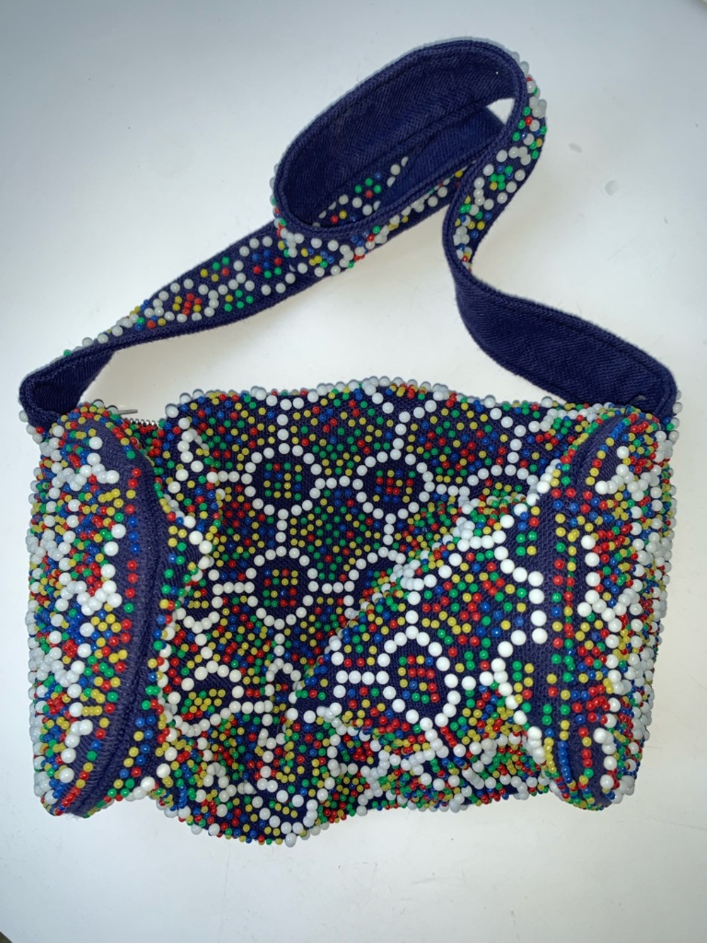 v i n t a g e :: Whimsical Candy Beaded Barrel Purse - Picture 9 of 14